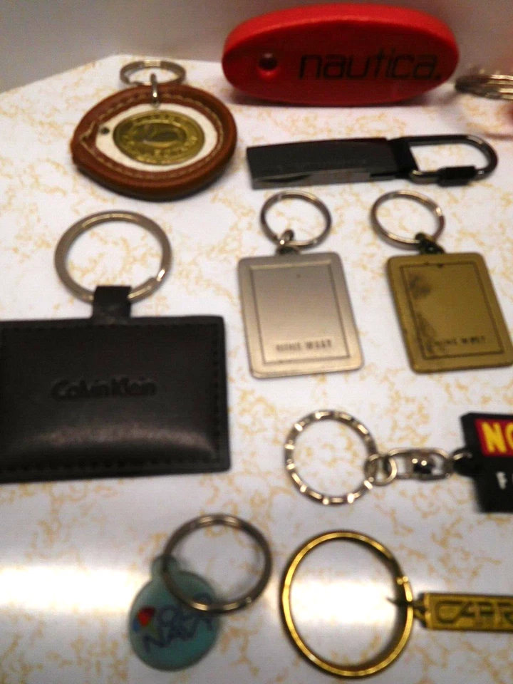 20 Vintage Clothes/Clothing Brands Advertising Keychains ~ Nautica, Nine West - Image 3 of 4