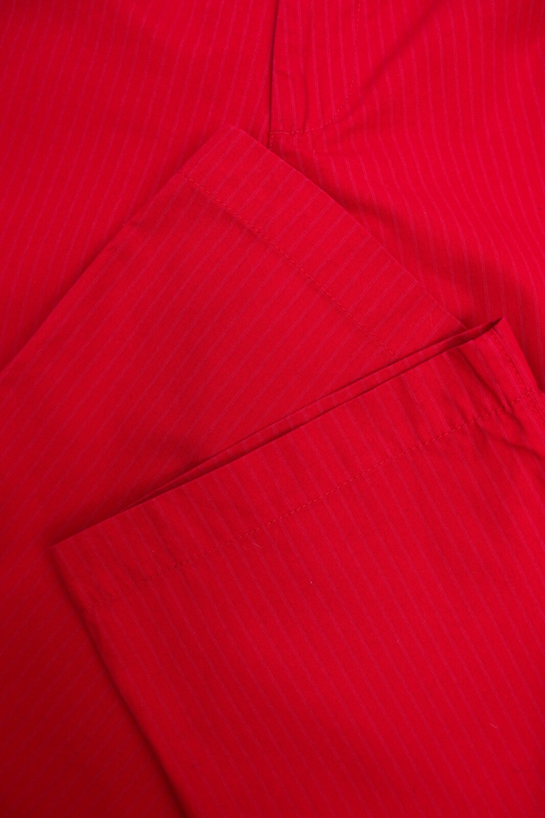 Superga Vintage Micro Striped Red Cotton Trousers Pants Size 52 image 9