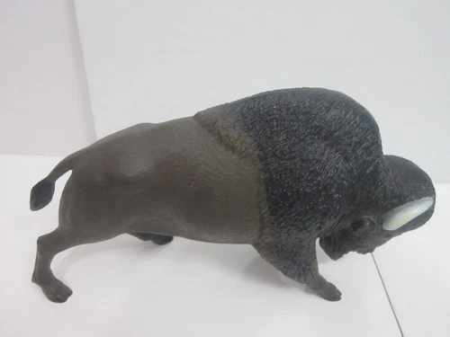 VINTAGE JOHNNY WEST TOY ACTION FIGURE BUFFALO BISON MARX