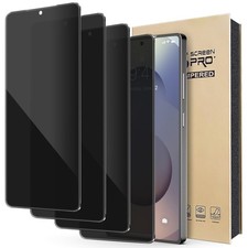 2-4Packs Privacy Tempered Glass Screen Protector For Samsung S25 Ultra FE Edge