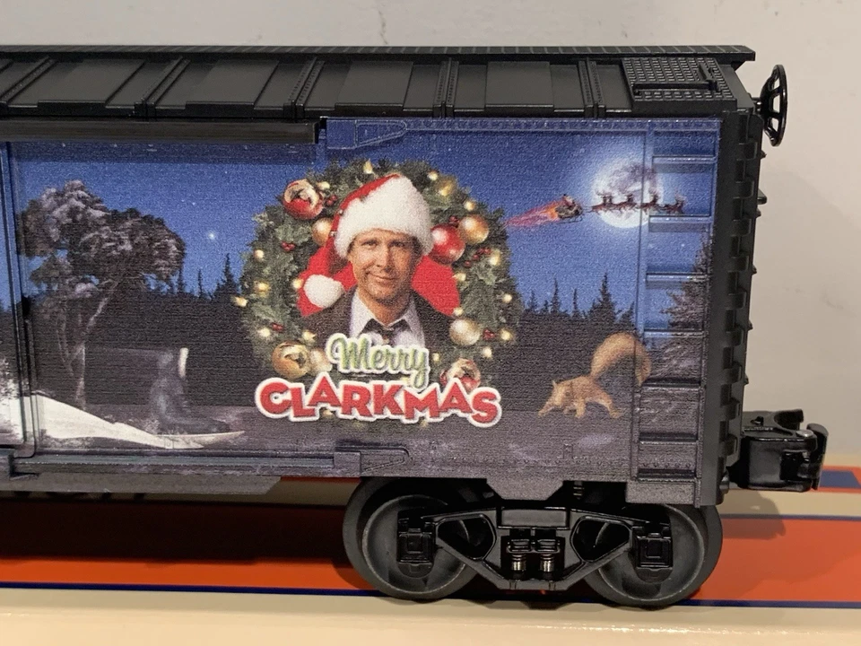 LIONEL CHRISTMAS VACATION NATIONAL LAMPOON BOXCAR 6-83778! O GAUGE TRAIN NEW - Image 4 of 4
