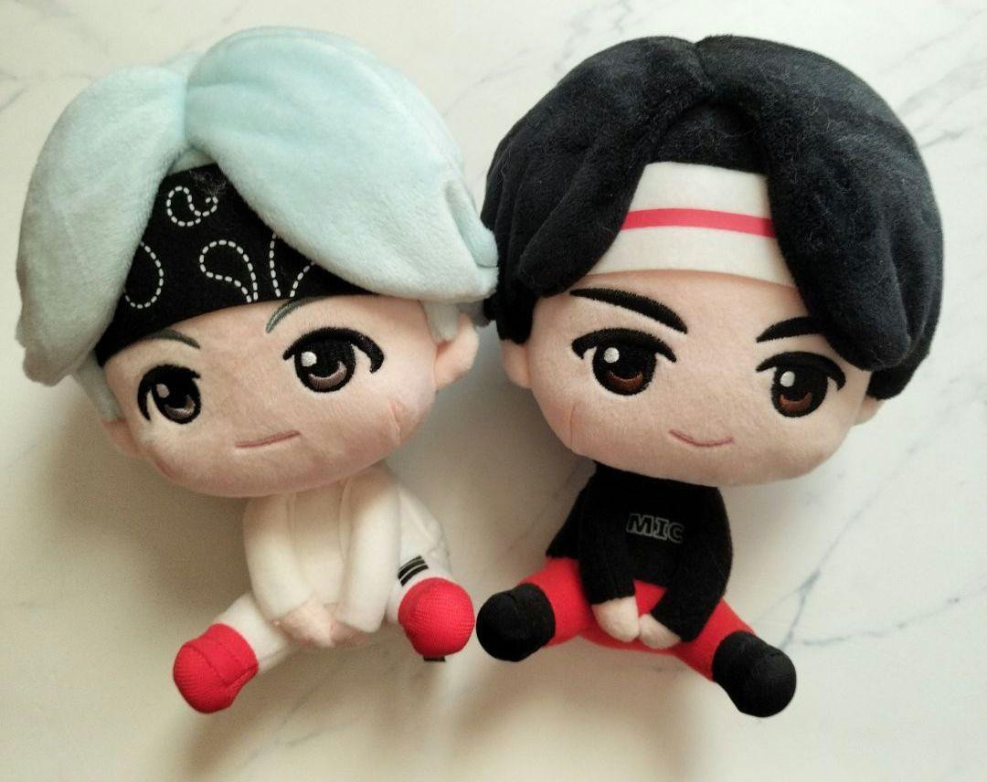 BTS ぬいぐるみ 10cm SUGA AgustD ユンギ ジン ホソク RM ❤️最終価格 BTS ユンギぬいぐるみ マスター 10cm BTS ぬいぐるみ
