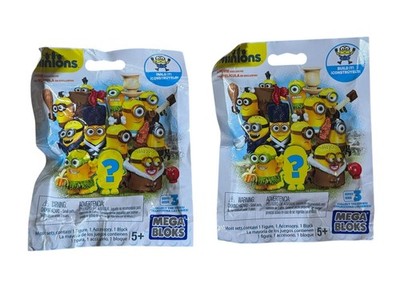 Lot of 2 Mega Bloks Minions Movie Series 3 Blind Bags