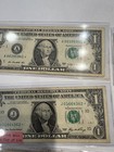 US Mint Lot of six $1 Star Bills repeating unique serial numbers 26F one dollar — photo 3