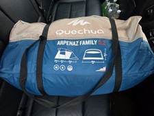 Quechua Arpenaz Family 5.2 tent 5 berth Decathlon in good used condition blue