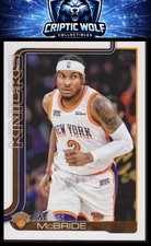 2025-26 Topps #17 Miles McBride New York Knicks