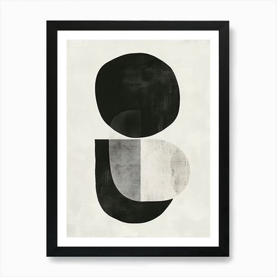 Regina Stone Park Bauhaus Minimalis gerahmtes Wandbild Poster Leinwanddruck Bild