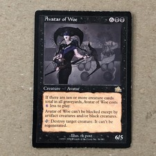 Avatar of Woe x1 Prophecy Played Condition see front and back pics