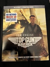 Top Gun Maverick Blu-ray NO DIGITAL Tom Cruise Glen Powell