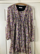 Womens Berce Floral Lined Dress Size 12