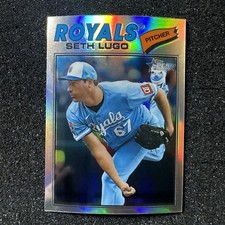 2026 Topps Heritage Silver Chrome Parallel  Seth Lugo