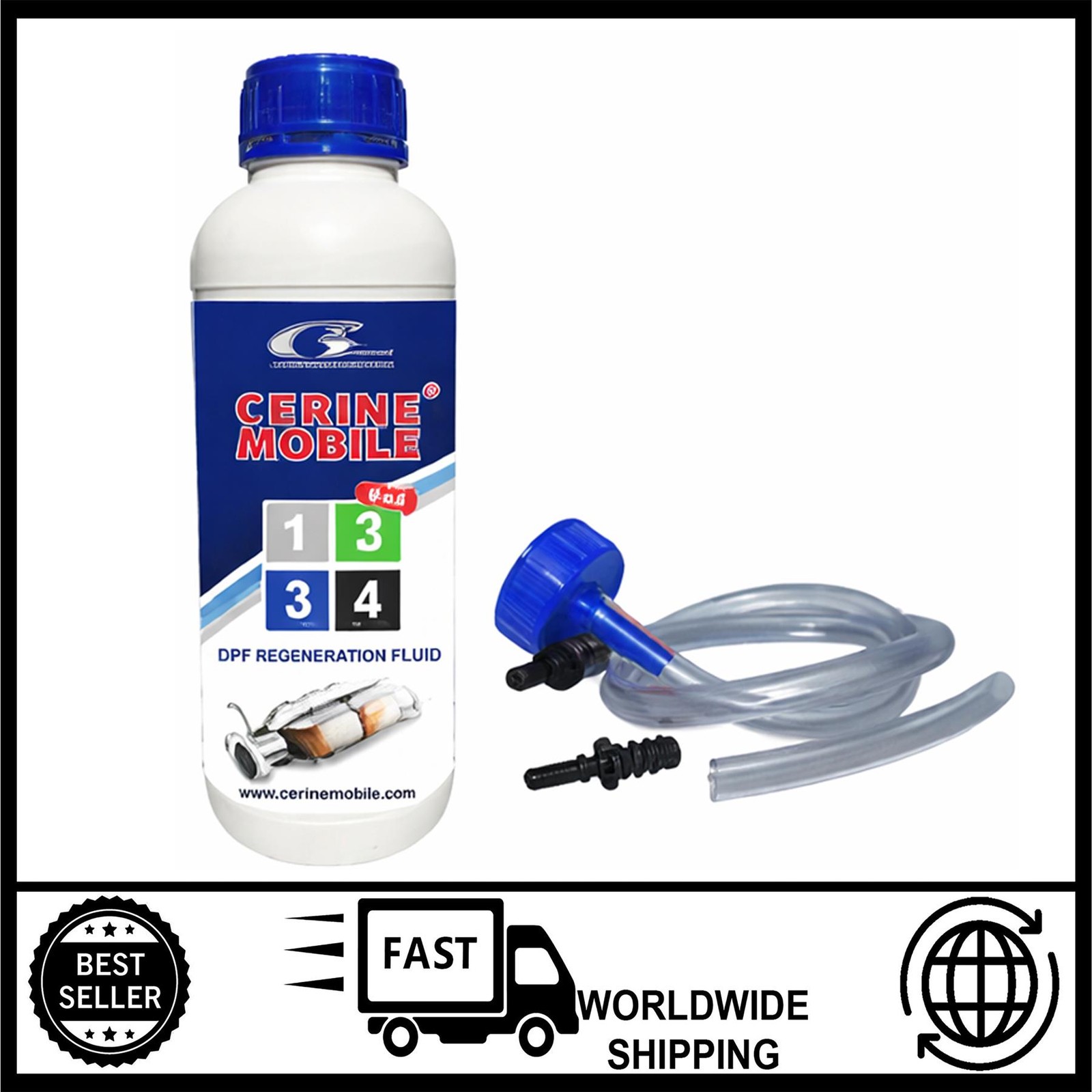 1L Diesel Additive Fluid for Citroën C4 Picasso II 1.6 HDi