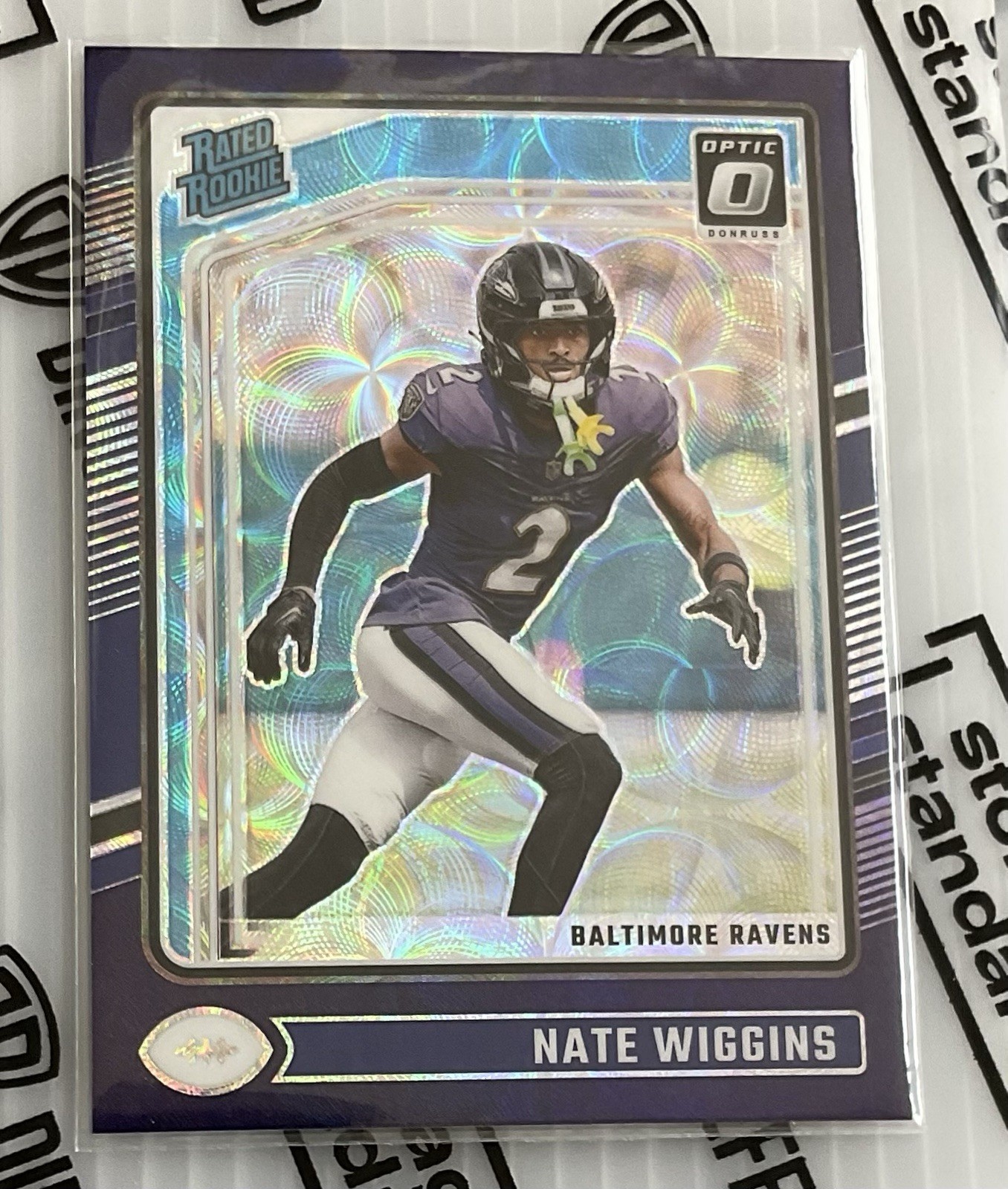 2024 Panini Donruss Optic Nate Wiggins RC Rated Rookie Blue Scope #281