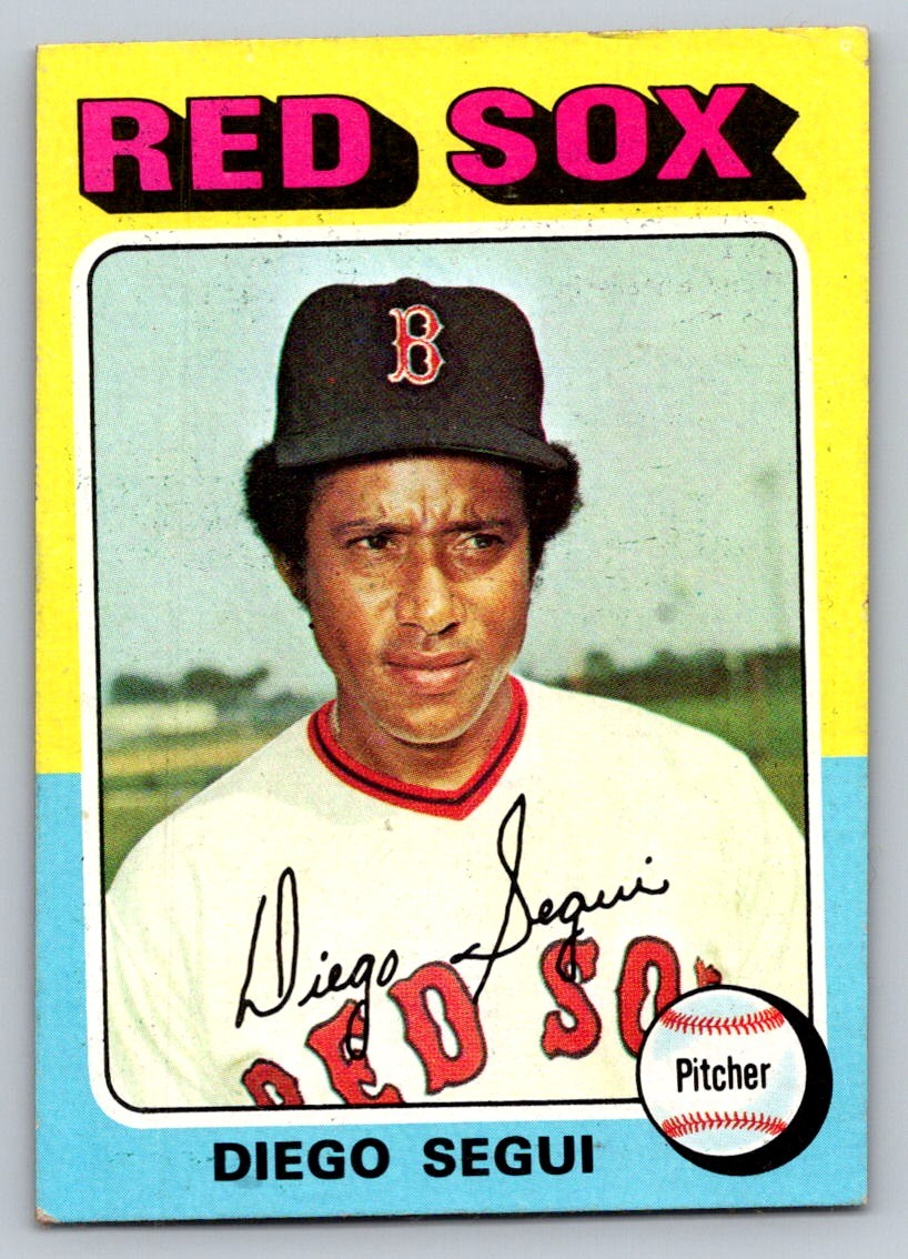 1975 Topps Diego Segui #232 - Boston Red Sox