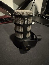 Rode PodMic Dynamic Podcasting Microphone Broadcast WITH CABLE