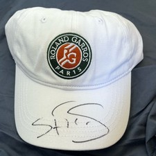 Stefanos Tsitsipas Signed French Open Tennis Hat
