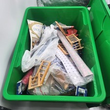 large vintage dolls house furniture and accessories job lot victorian miniatures