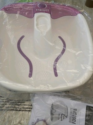 HoMedics Bubblemate Fußbad Fußbadewanne mit Massage und Wärmefunktion