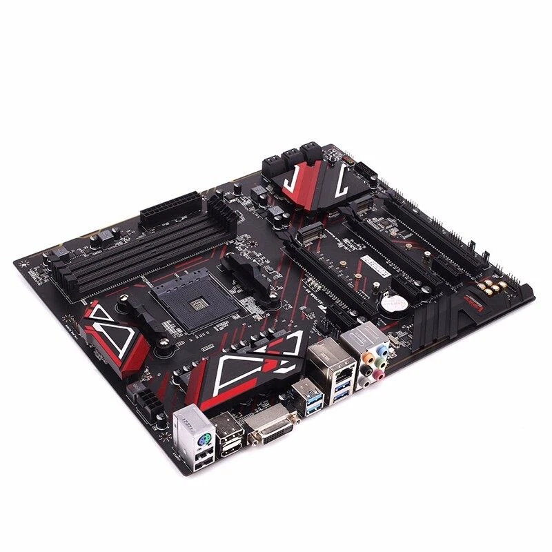 colorful 战旗C.X370AK X5 V14 motherboard AMD X370 AMD AM4 DDR4 ATX - Image 4 of 4