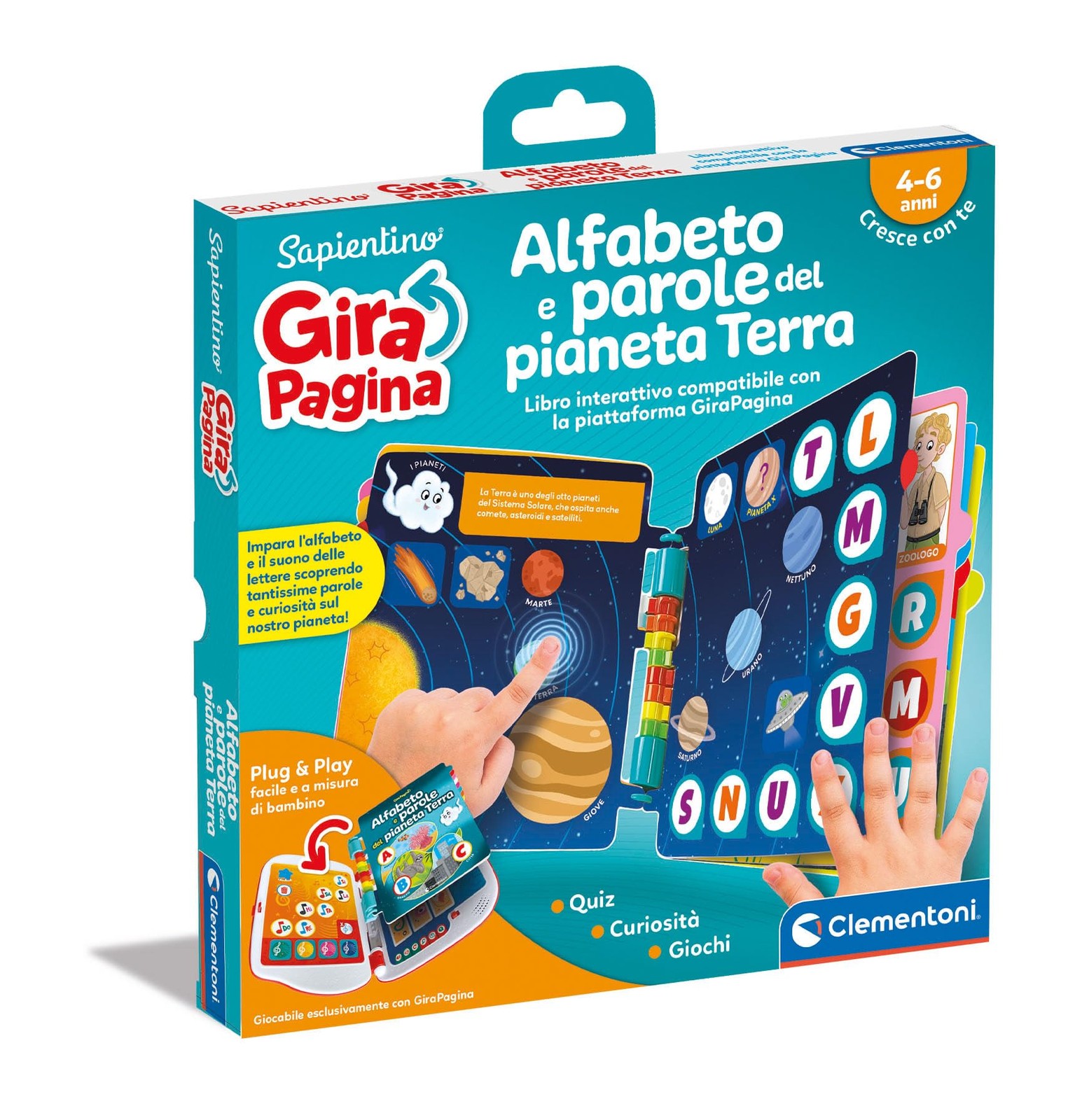 Клементони - 16647 - Сапиентино - Жирападжина Азбука мира - L 2890₽