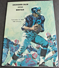 Greensburg-Salem vs. Montour, Pa. High School Football Program-September 8, 1967