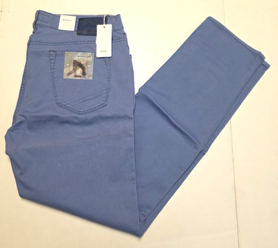 $198 NEW Brax HI-FLEX LIGHT Pants Arctic BLUE Men's 38x34 Chuck Modern Fit Chino