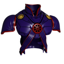 1 12 Scale Action Figure Chest Armor Green Hero v1 Martian Man Inspired