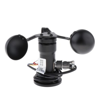 Windgeschwindigkeitssensor Drei-Schalen-Anemometer-Messgeräte Messausgang RS485