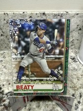 2019 Topps Holiday Matthew Beaty Rookie HW79 Los Angeles Dodgers MLB