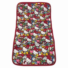 JuJuBe Hello Kitty Tick Tock Be Quick Diaper Changing Pad Mat Sanrio Apples