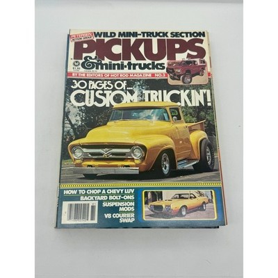 RARE VINTAGE PICKUPS AND MINITRUCKS #3 PETERSENS MAGAZINE SPECIAL EDITION - 1978