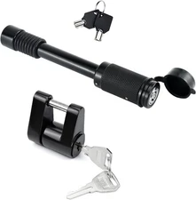 Cenipar Trailer Hitch Lock Receiver Long Hitch Pin 5/8 Inch Diameter 4 Inch L...
