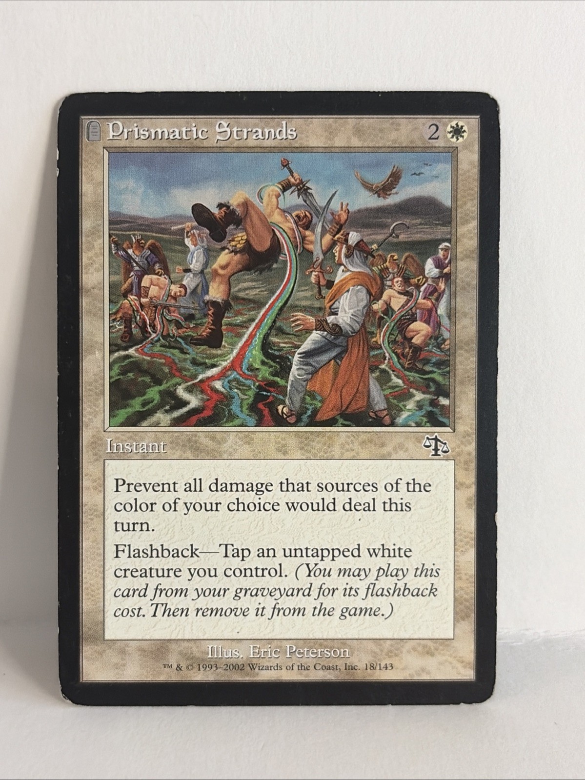 MTG Magic the Gathering Prismatic Strands  18/143 Judgment Regular