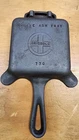 griswold no.770 cast iron square ashtray skillet