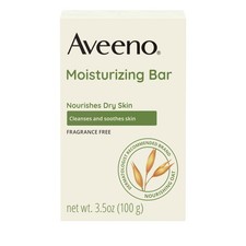 Aveeno Gentle Moisturizing Face Cleansing Bar 8-Pack 3.5oz Oat Dry Skin Fragranc