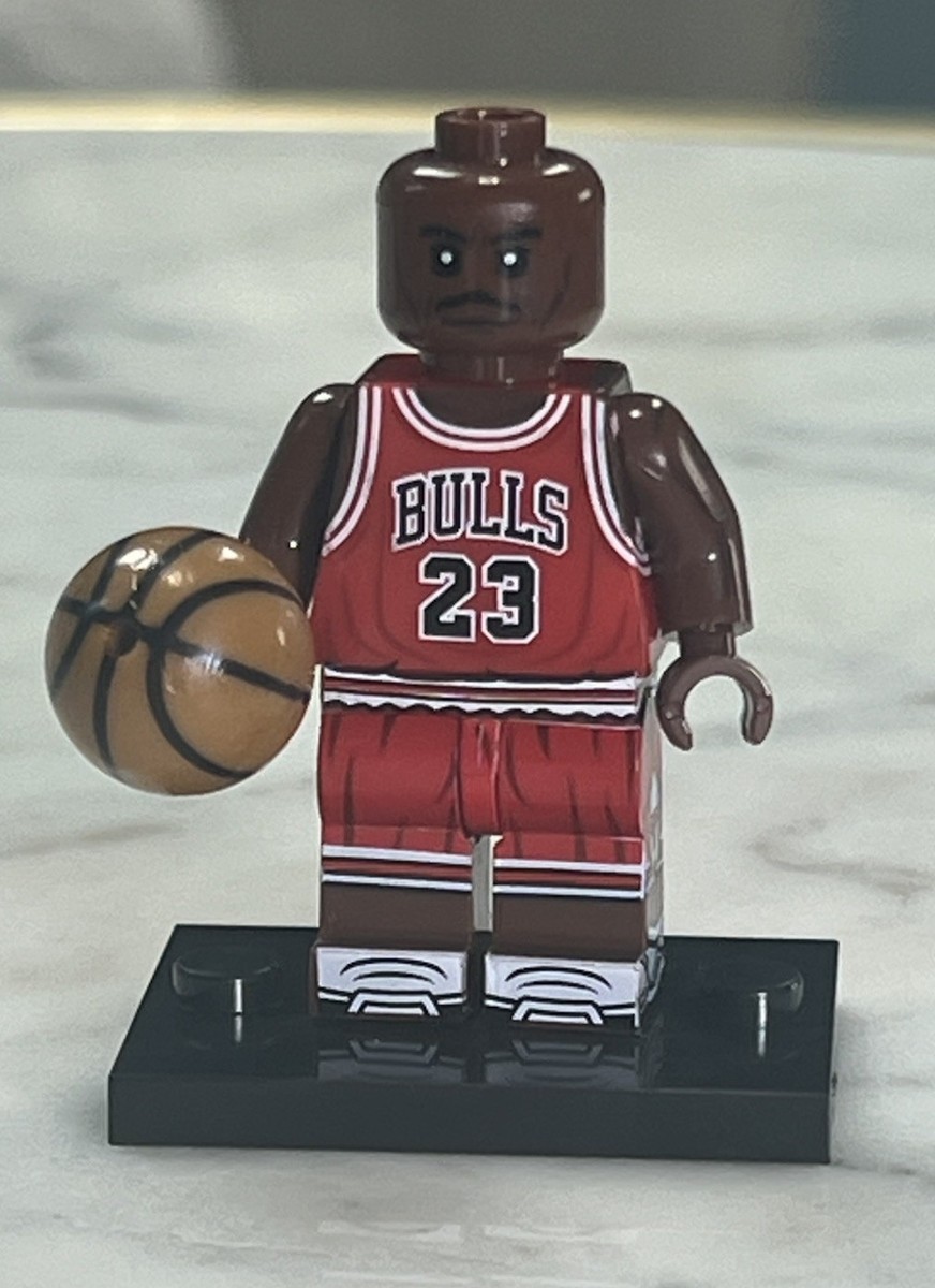 Michael Jordan Chicago Bulls Lego Custom Printed Minifigure