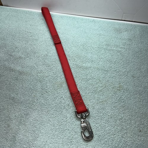 Aspen Pet 2 Ply Nylon Leash 1" Wide - 24” Lenght Extra Large Red For Large Dogs
