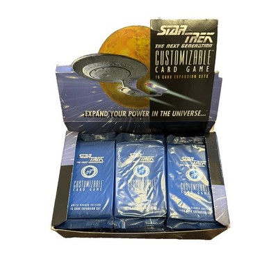 Star Trek The Next Generation CCG - Lot Of (36) 15 Card Expansion Set Boosters