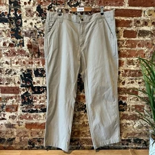 Carhartt Tan Relaxed Fit Pants Mens 40x29 rugged canvas work utility