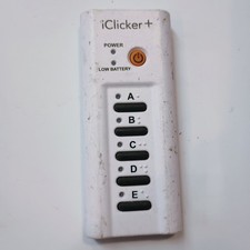iClicker Plus  Student Classroom Remote Response System Model RLR15 Free S/H