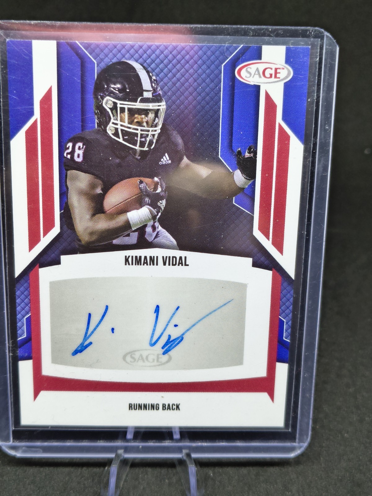Kimani Vidal Sage Autographs #AKV Base