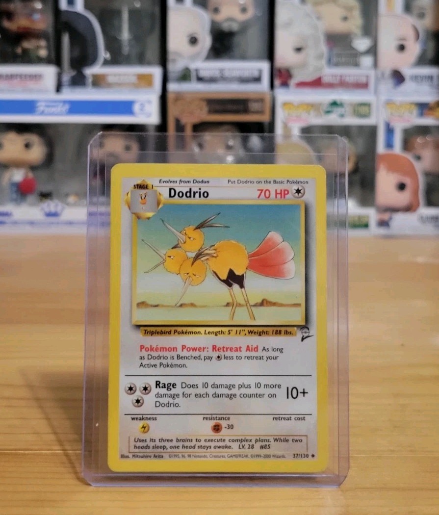 Dodrio Base Set 2 37/130 WOTC Vintage Pokemon TCG