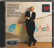 Offenbach: Overtures (Bruno Weil - Wiener Symphoniker) Sony CD - VGC