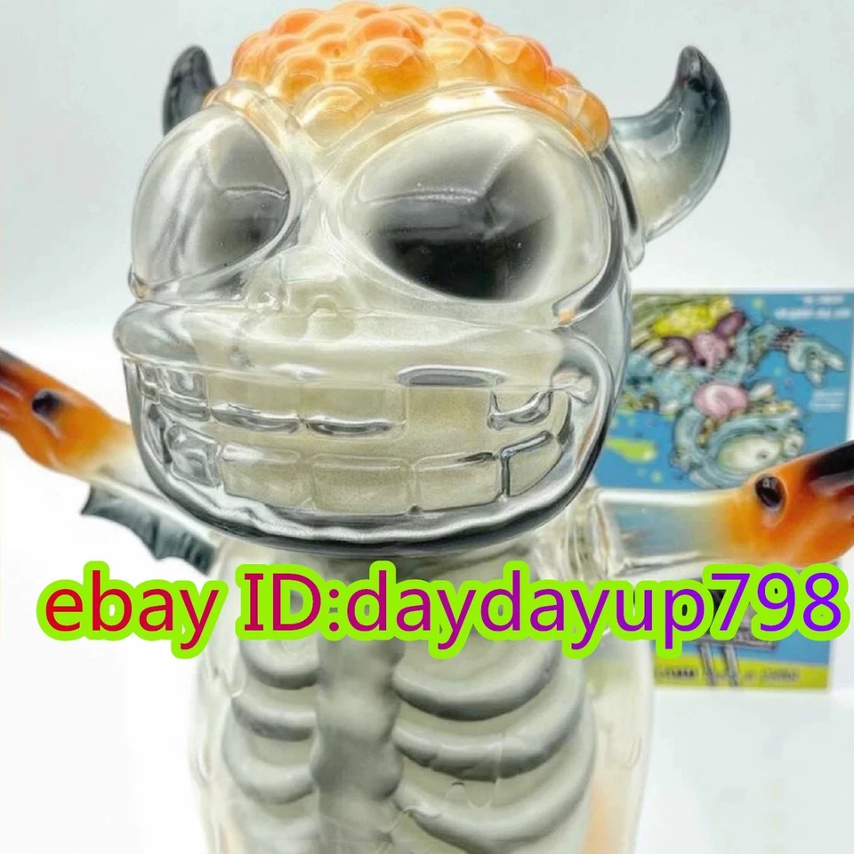 Figura Sofubi Vinilo GID Primario Murciélago Grasa Radical MIND Monster Mind H26CM Foto 3 de 3