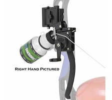 AMS Bowfishing Big Game Retriever Pro Reel, 25 Yard 450# line, Left Hand