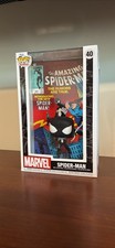 Funko Pop! Comic Covers #40 The Amazing Spider-Man #252 Black Suit Figure New