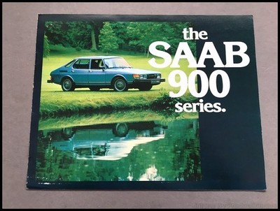 1979 SAAB 900 Vintage Car Sales Brochure Catalog