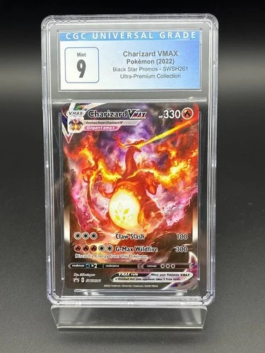 Charizard VMAX CGC 9 SWSH261 Black Star Promo Ultra Premium Collection Pokemon