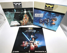 Laserdisc - "Original Star Wars Trilogy EP IV, V, VI " THREE FILM LOT - Sci-Fi