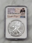 2017 $1 Silver Eagle Early Releases NGC MS70 Liberty Coin Act Ronald Reagan Mint